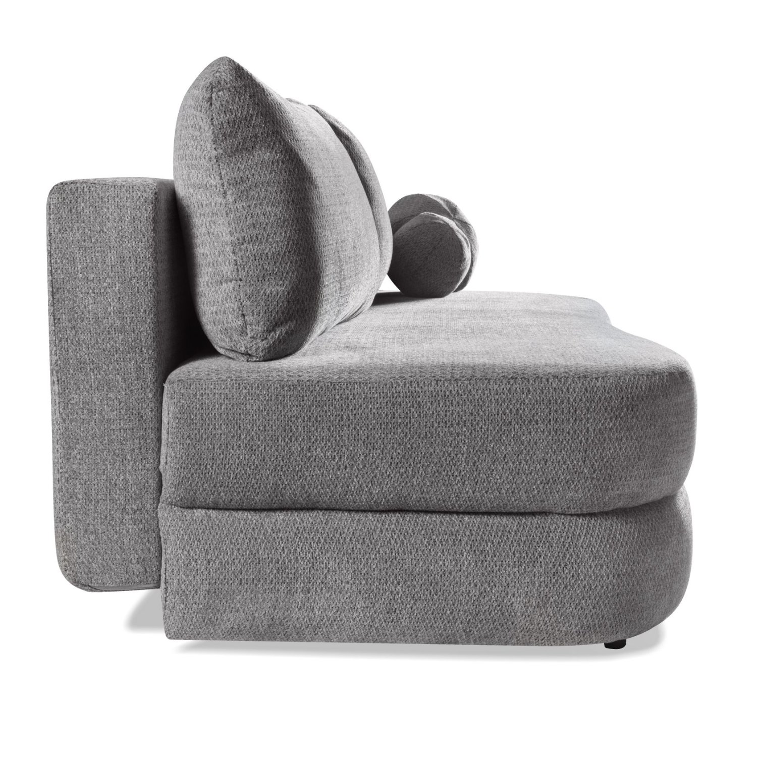 Canapé avec fonction couchage DL, ressorts Bonnell et rangement intégré.