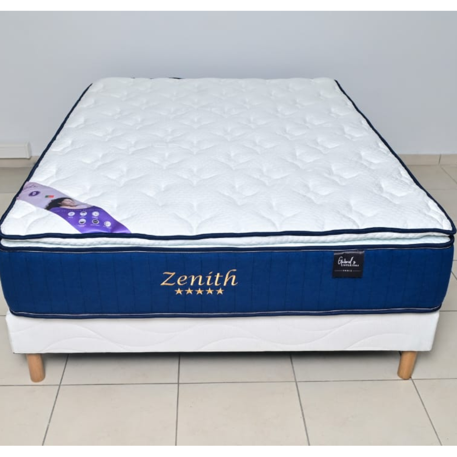 Matelas  à ressorts avec surmatelas intégré – 32 cm | 140×190 cm ou 160×200 cm