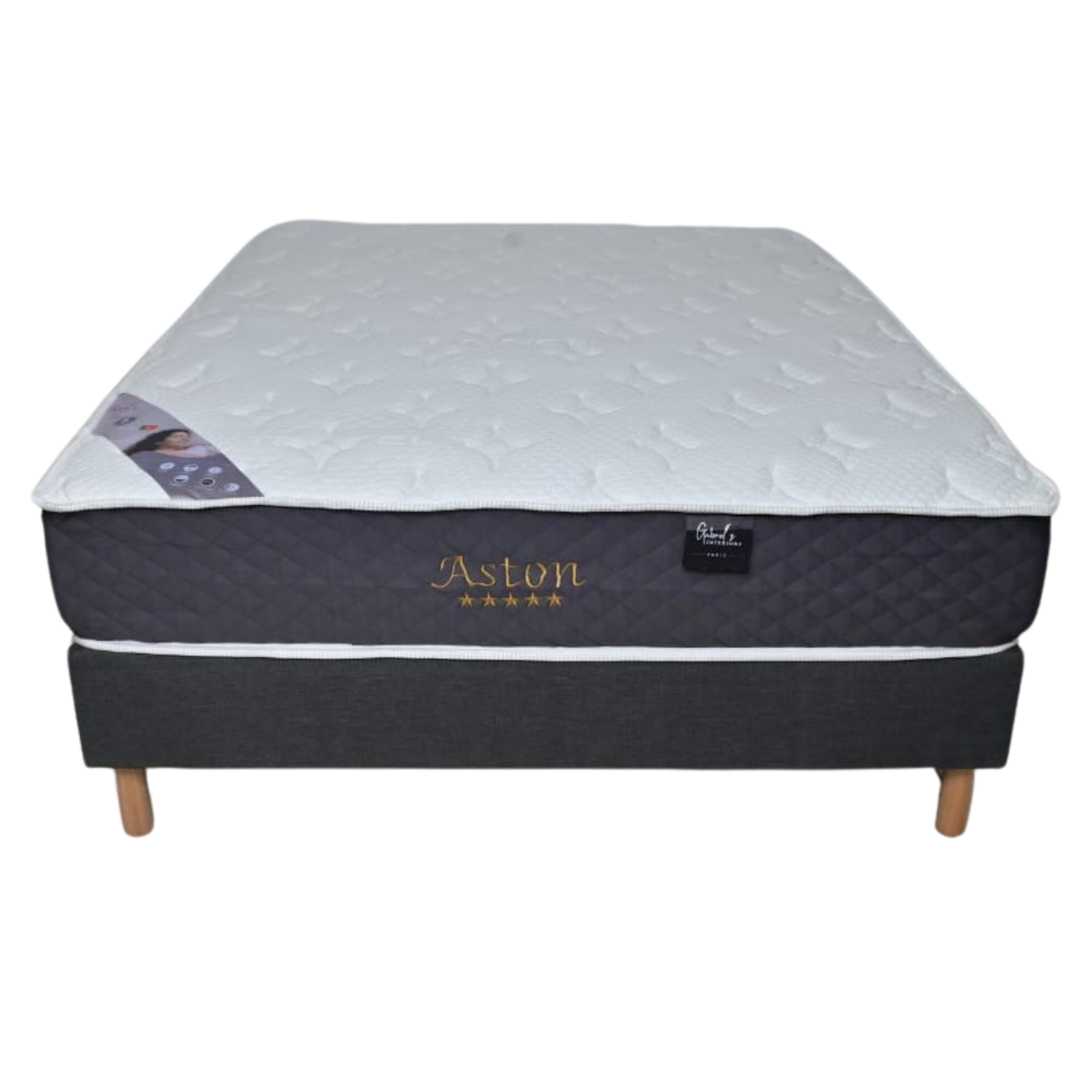 Matelas roulé à ressorts ensachés – Confort ferme 25 cm | Tailles 140x190 & 160x200
