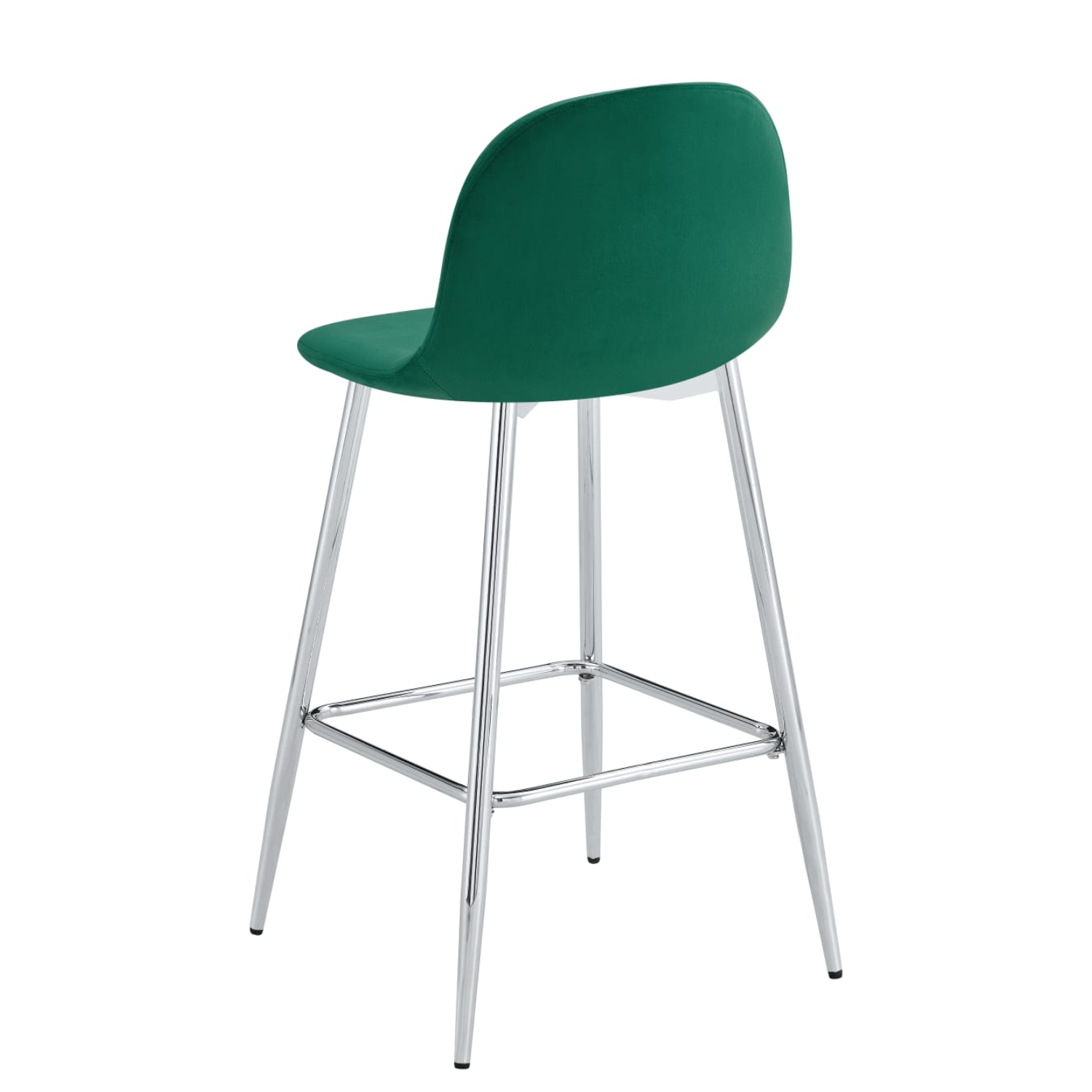 Tabouret de bar élégant en velours et métal doré – Chic, Confort et Style Scandinave