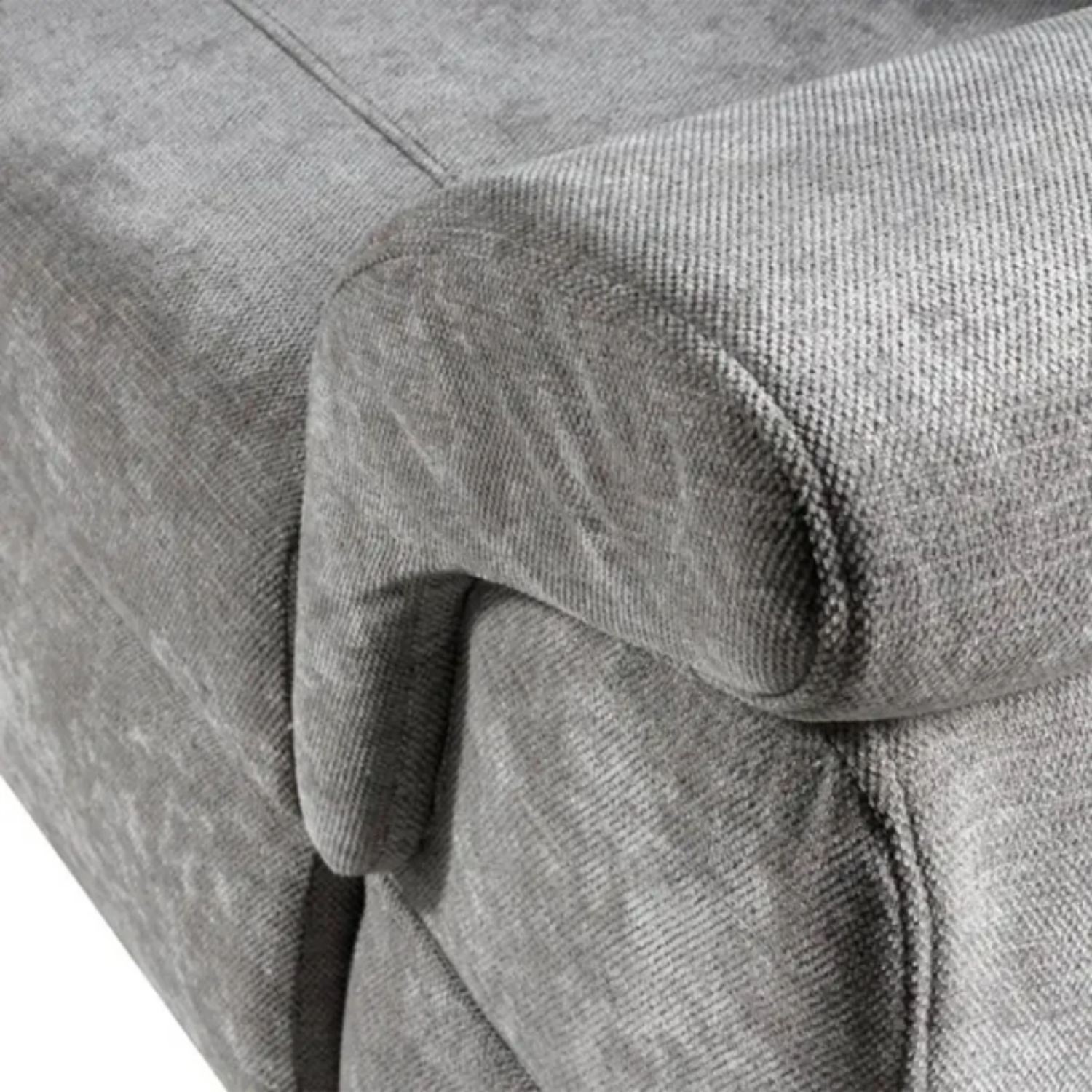 Canapé d’angle convertible avec coffre – 272x201 cm – Couchage 200x140 cm