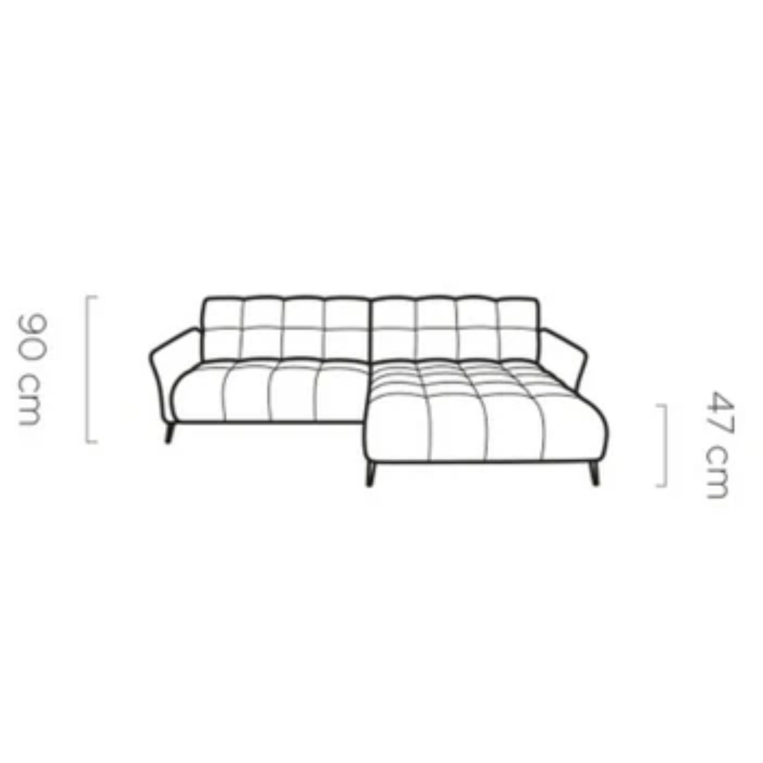 Canapé d’Angle  Haut de Gamme – Réglage Électrique de l’Assise, Design Moderne, Confort Sur Mesure | Tissu Premium & Structure Robuste