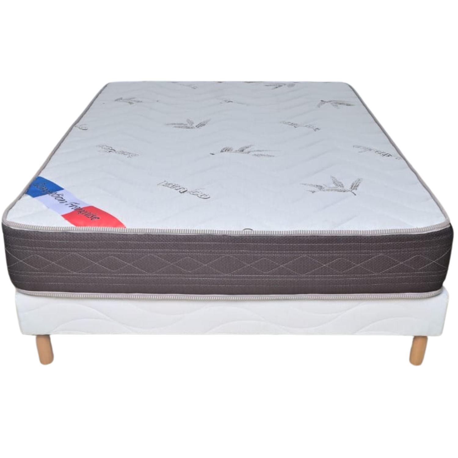 Matelas  25 cm – Mousse Haute Densité 5 Zones, Confort Ergonomique et Hypoallergénique