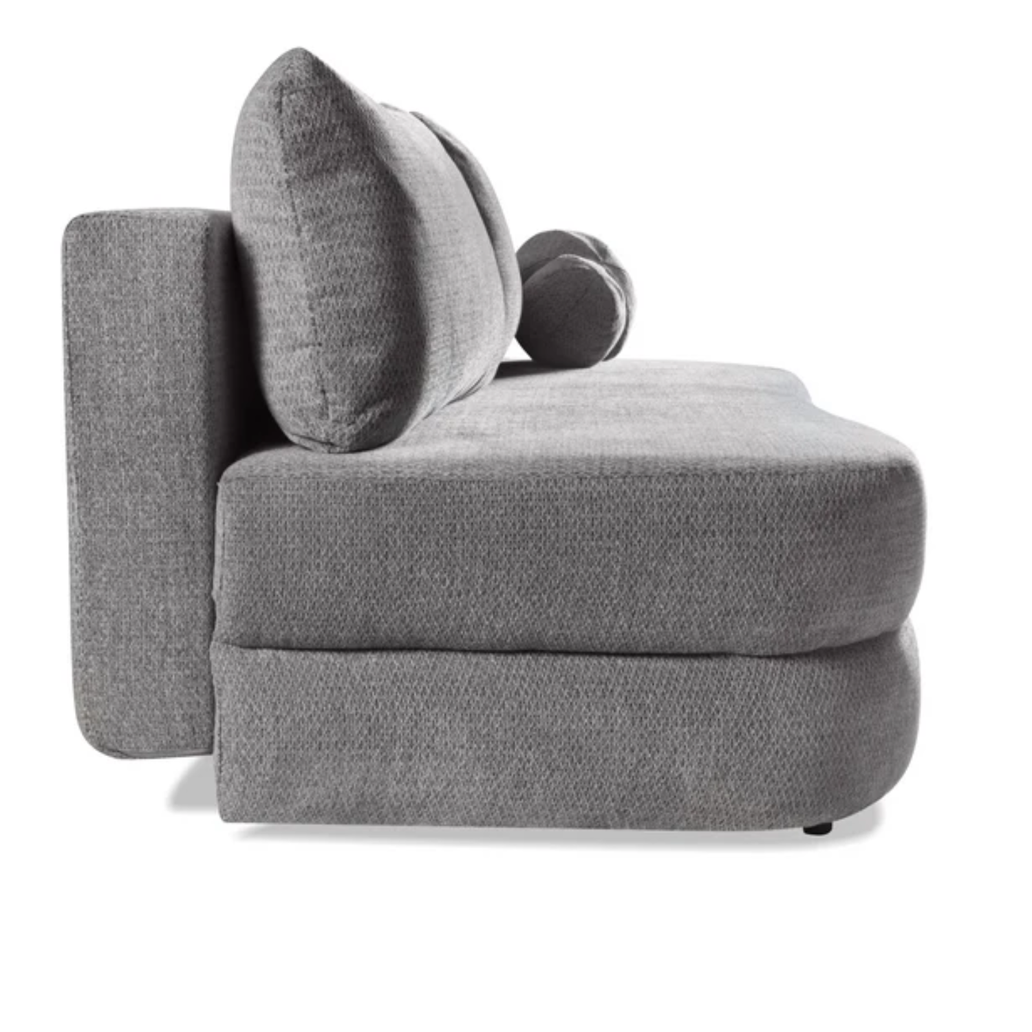 Canapé avec fonction couchage DL, ressorts Bonnell et rangement intégré.