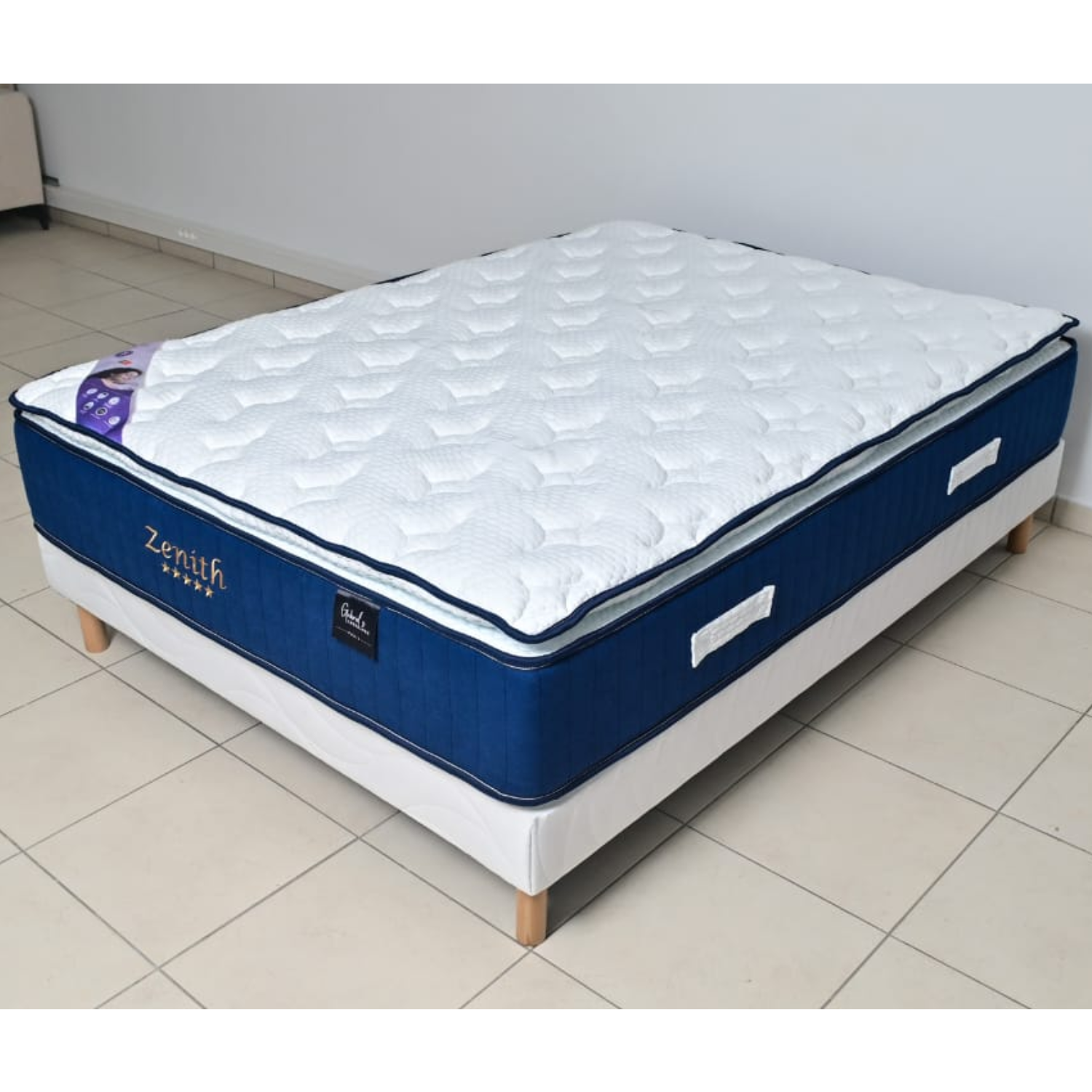 Matelas  à ressorts avec surmatelas intégré – 32 cm | 140×190 cm ou 160×200 cm