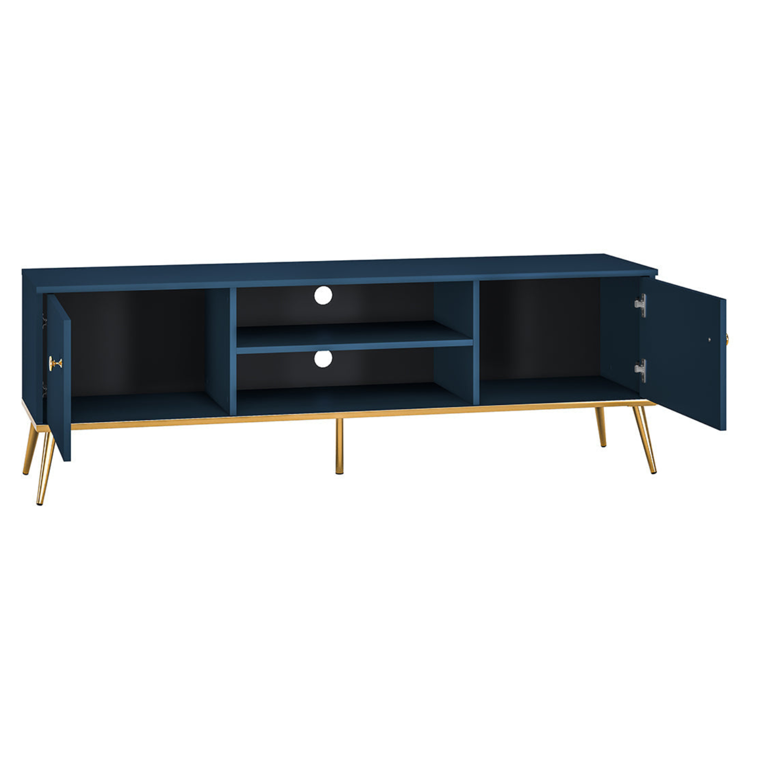 Meuble TV Labrador avec Bordure ABS - Design Moderne et Résistant aux Rayures