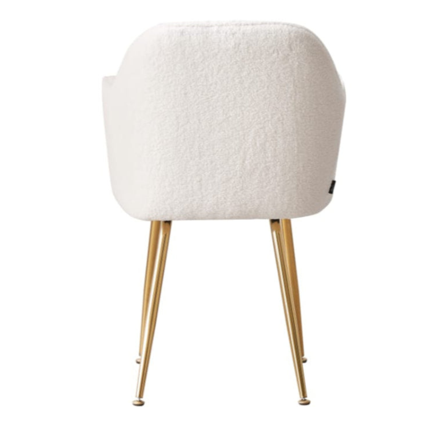Chaise en similicuir doudou ou  velours avec piètement en acier