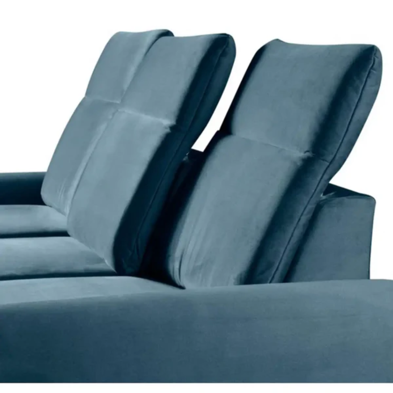 Canapé d’angle réversible avec couchage 200x140 cm et rangement intégré