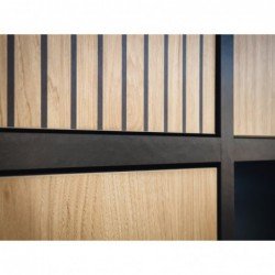 Meuble TV Cross RTV-K avec cheminée bioéthanol — vue 2