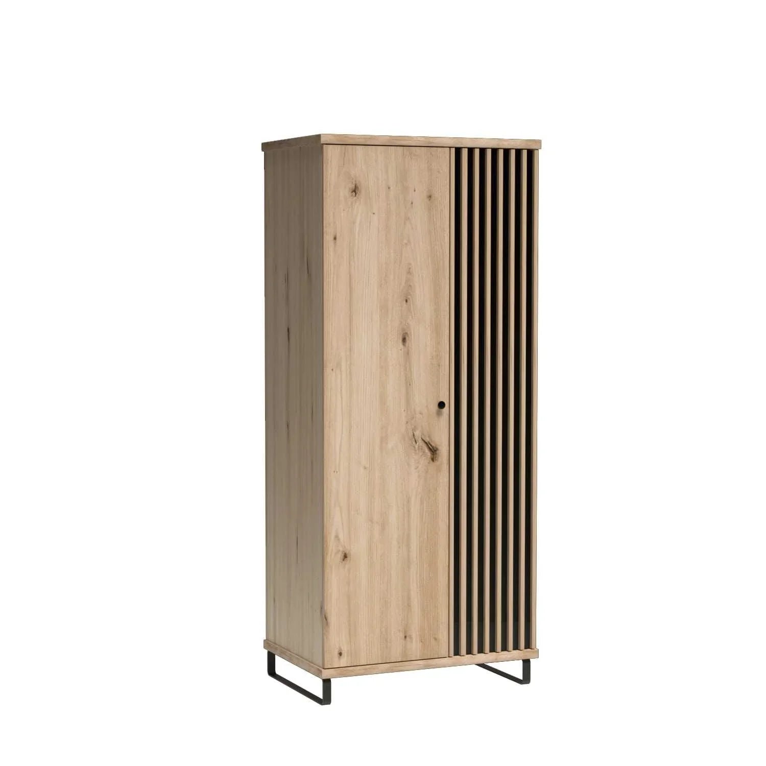 Armoire spacieuse avec rangements et barre de suspension - Decora Home