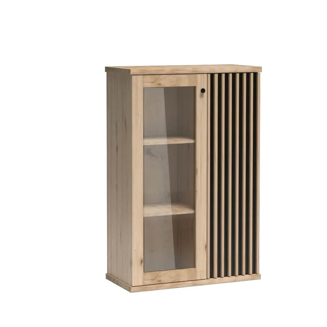 Vitrine élégante avec façade en verre|Destockage Express|Decora Home