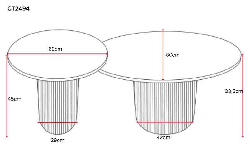 TABLE BASSE GIGOGNE POLPO METAL NOIR PLATEAU CERAMIQUE MARBRE GRIS 70x70x38 + 50x50x45