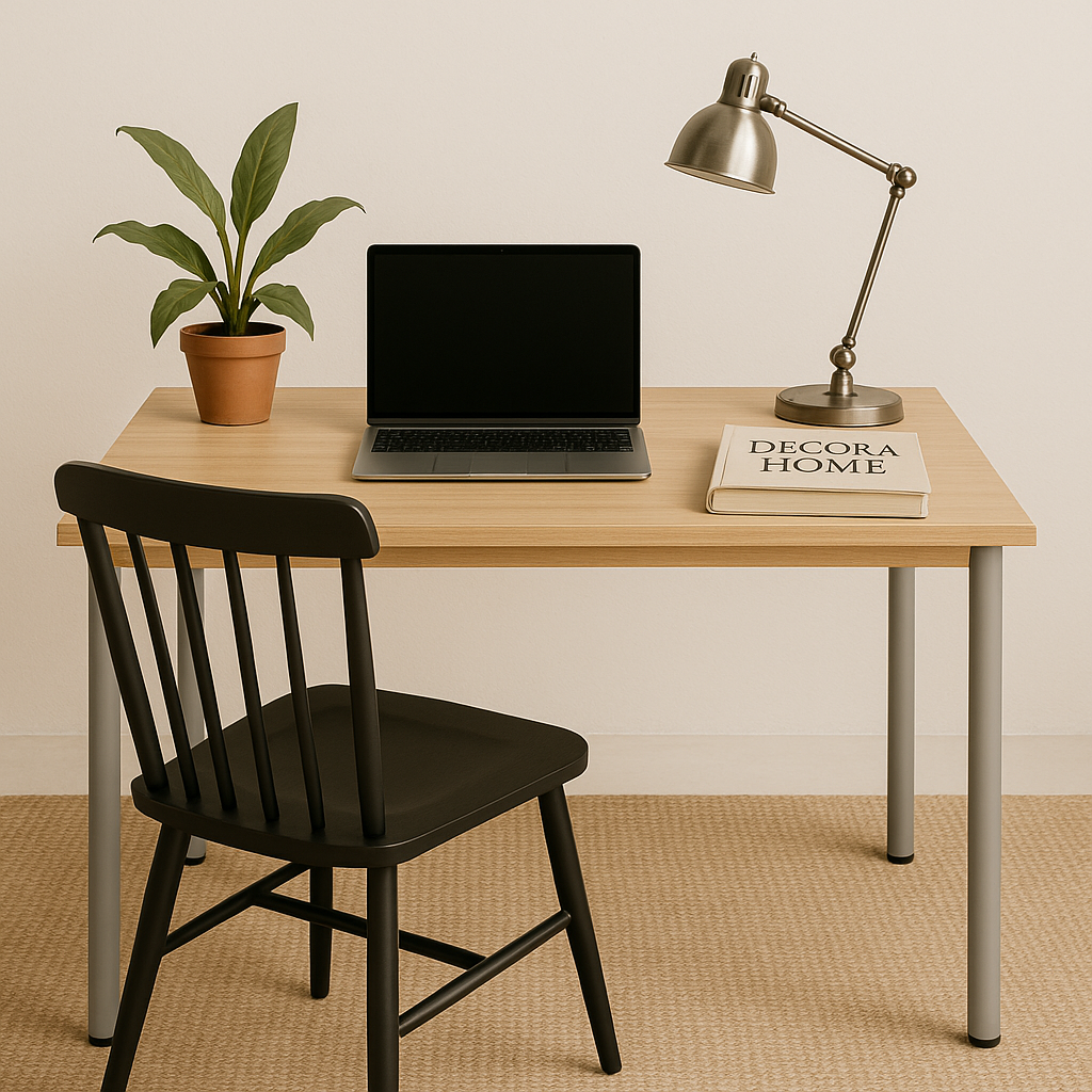 Bureau Lumière de Sonoma - Design Contemporain et Résistant aux Rayures