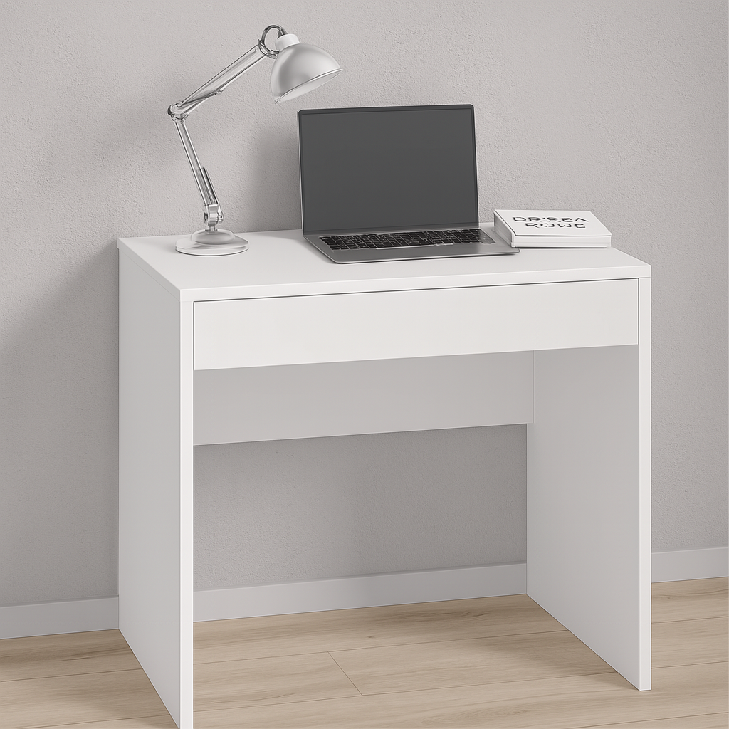 Bureau Blanc Indépendant – Design Épuré, Résistance Accrue et Finition Premium