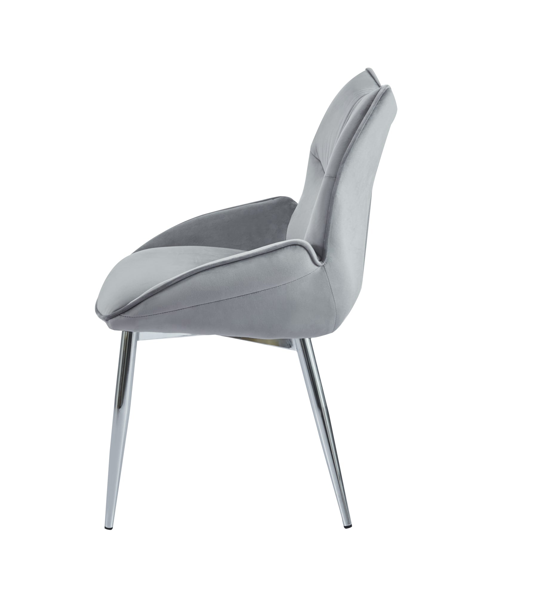 CHAISE LOHA PIED CHROME ANTHRACITE