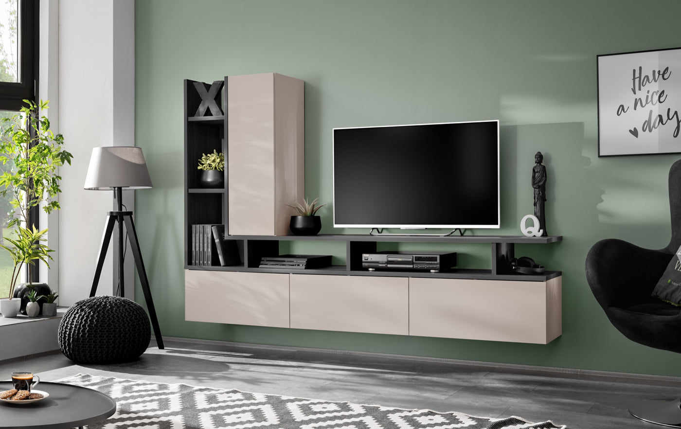 Composition TV TYTAN 210cm