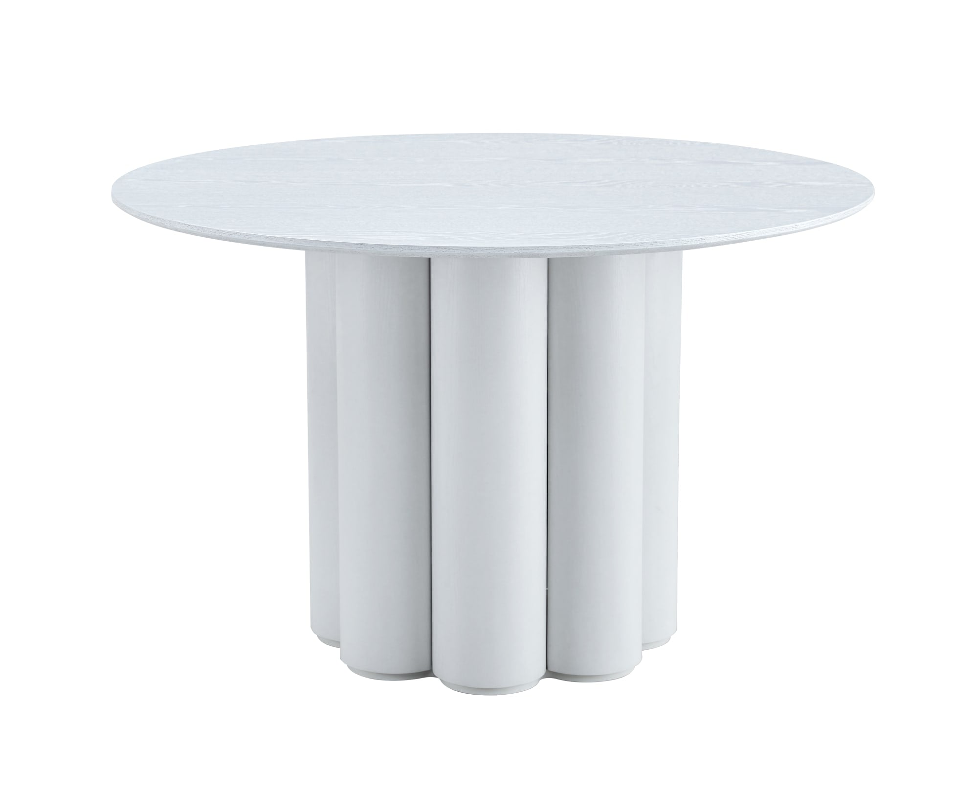 TABLE A MANGER FLOWER BLANC