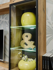 Composition TV RISE 240cm - Flagstaff Oak — vue 9