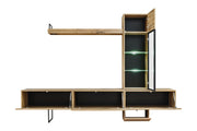 Composition TV RISE 240cm - Flagstaff Oak — vue 11