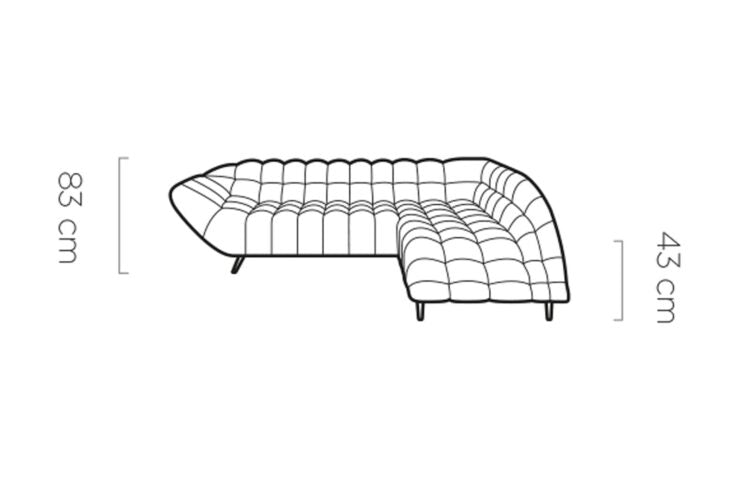 Canapé d’Angle – Design Moderne avec Profondeur d’Assise Réglable Électriquement - Decora Home