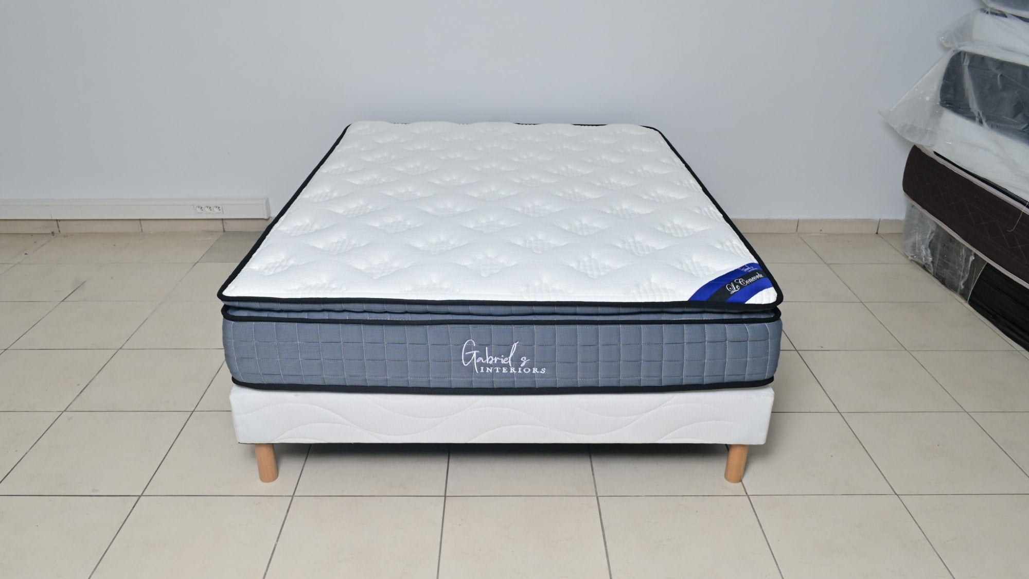 MATELAS A RESSORTS ENSACHES LE CONCORDE 180X200X25cm