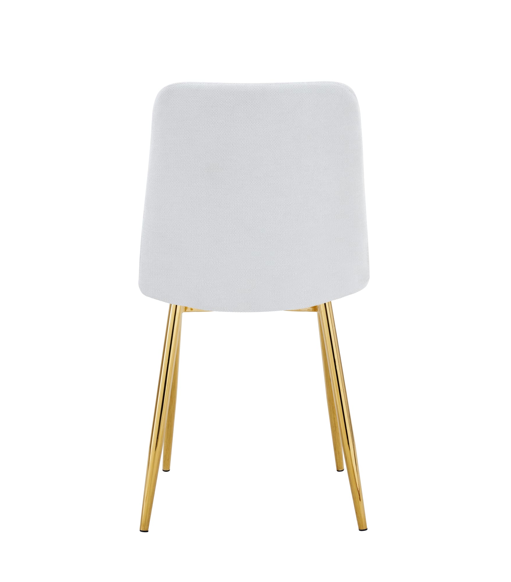 CHAISE ELISA PIED GOLD SERGE GRIS