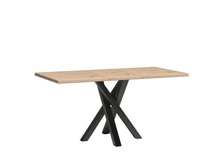 Table Extensible au Design Moderne avec Pieds en Métal - Decora Home