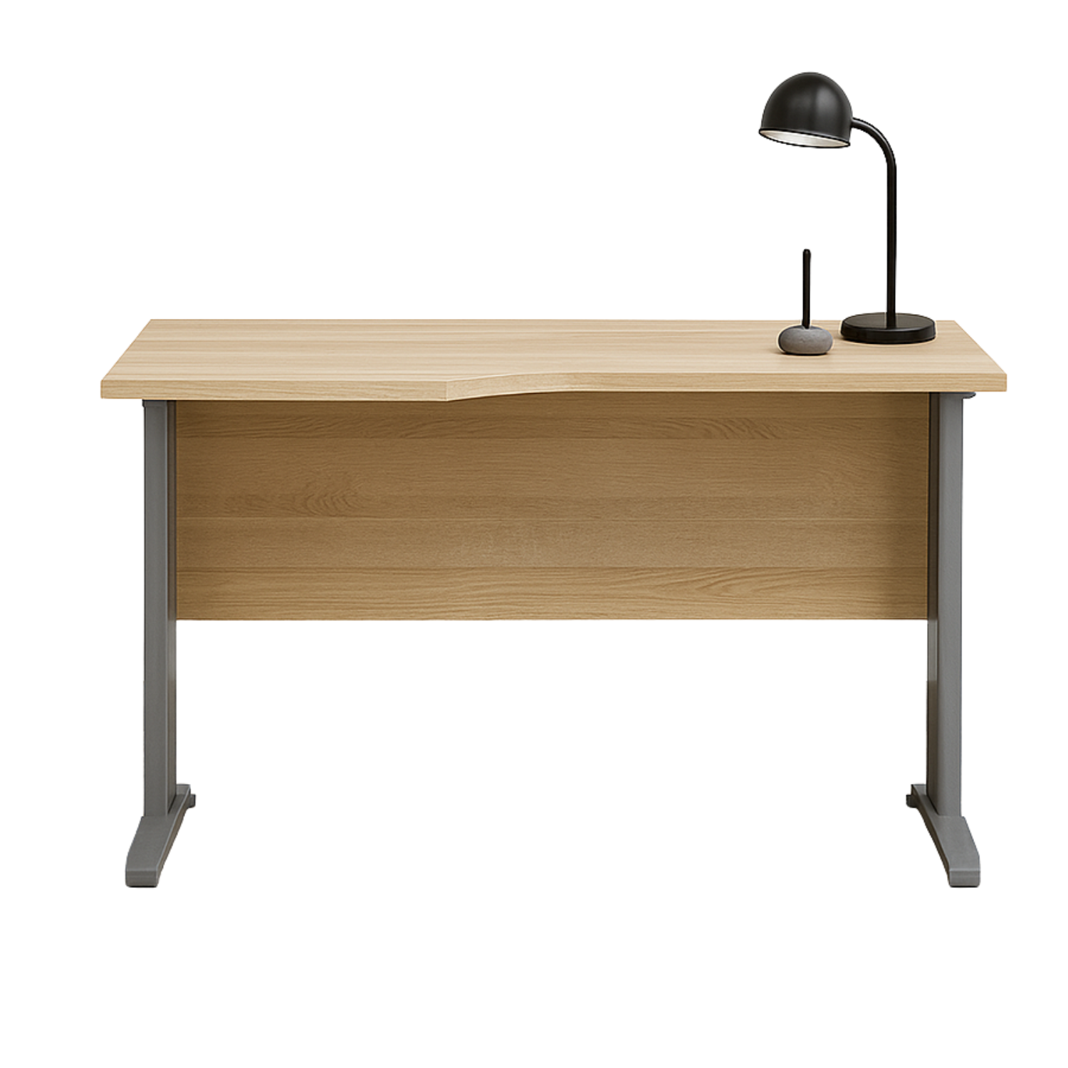Bureau Moderne avec Bordure ABS - Résistant aux Rayures et à l'Humidité, Design Élégant