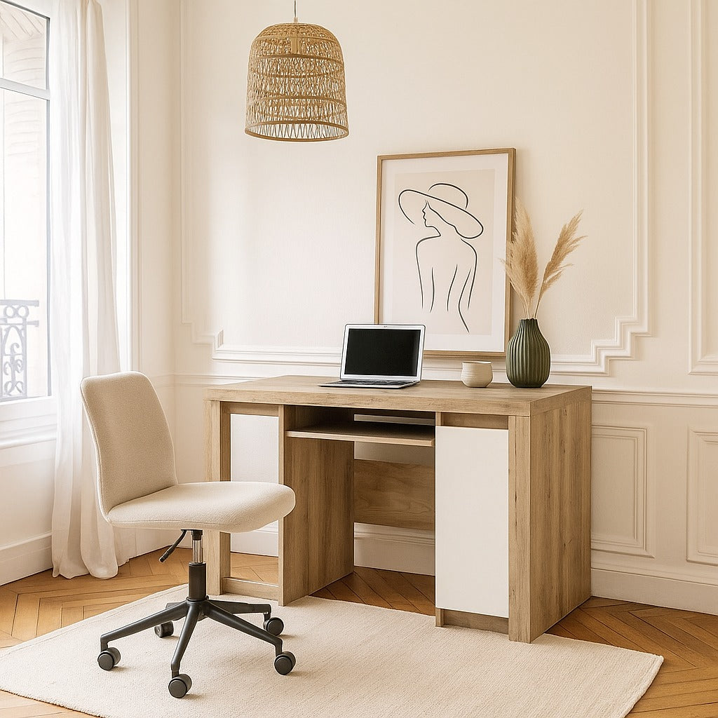 Bureau Moderne avec Rangement Optimal