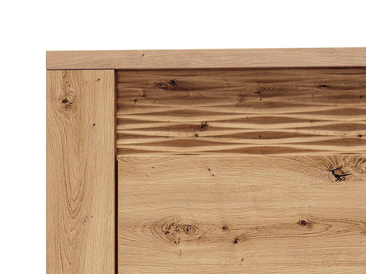 Vitrine Élégante en Chêne Artisanal avec Éclairage Optionnel et Assemblage Flexible - Decora Home