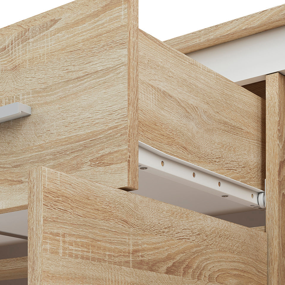 Commode, Buffet, Buffet Moderne en Lumière de Sonoma avec Finition de Haute Qualité – Élégance et Durabilité - Decora Home
