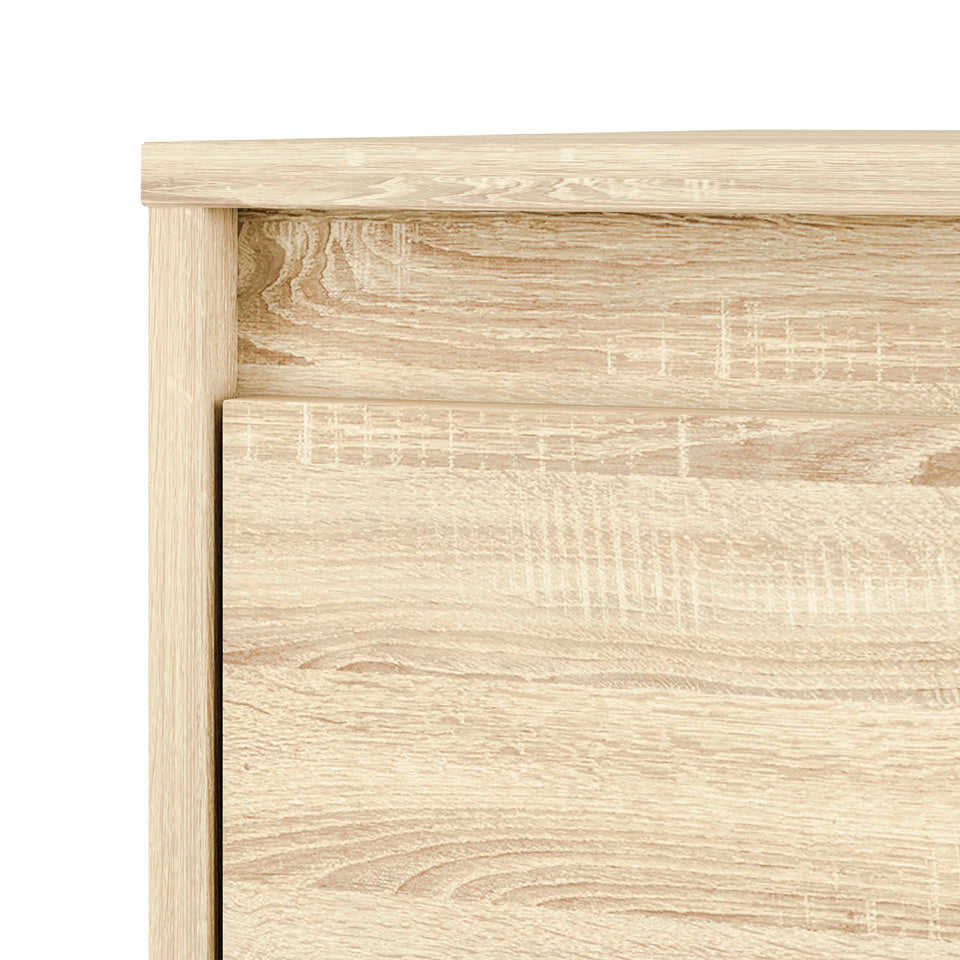 Commode, Buffet, Buffet Contemporain Lumière de Sonoma - Meuble Résistant aux Rayures et à l'Humidité - Design Élégant et Pratique - Decora Home