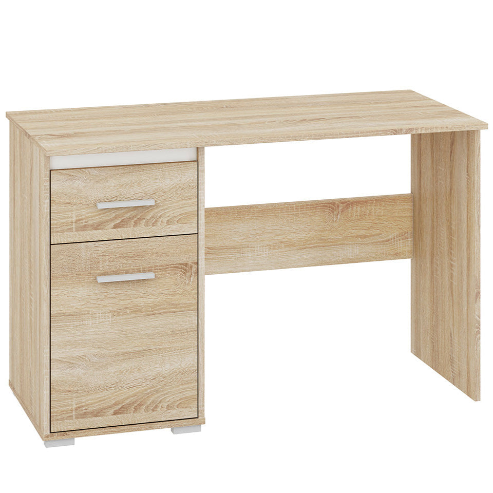 Bureau Moderne avec Bordure ABS en Lumière de Sonoma   Design Élégant et Résistant|Offre Spéciale|Decora Home