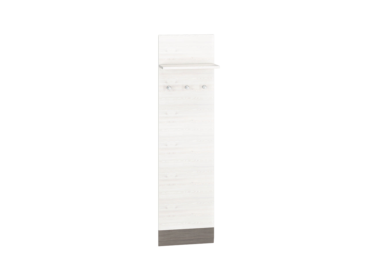 Cintre en Pin des Neiges et MDF Gris Neuf avec Bordure ABS|Dernières pièces|Decora Home