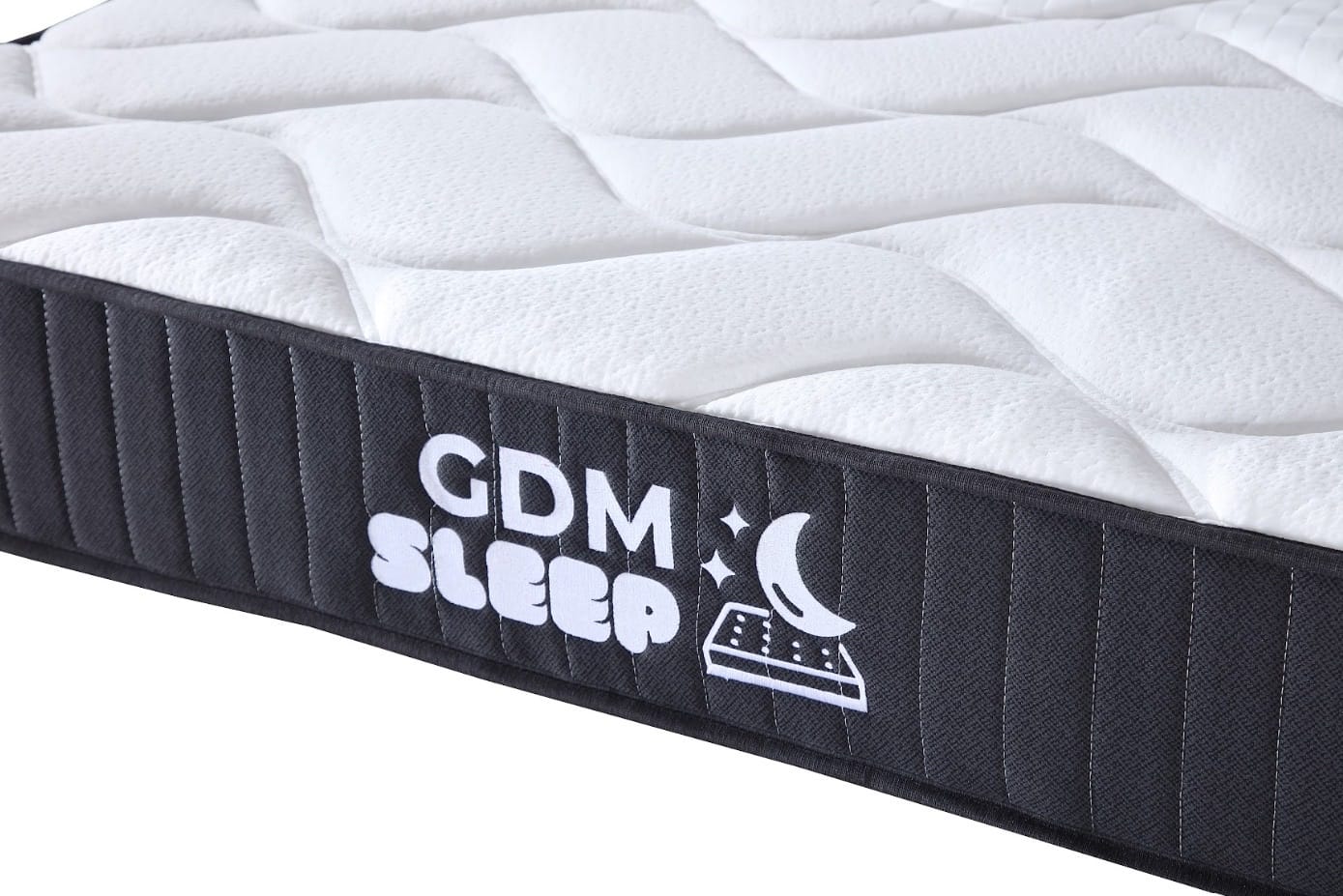 Matelas Roulé à Ressorts Ensachés avec Surmatelas Intégré - Decora Home