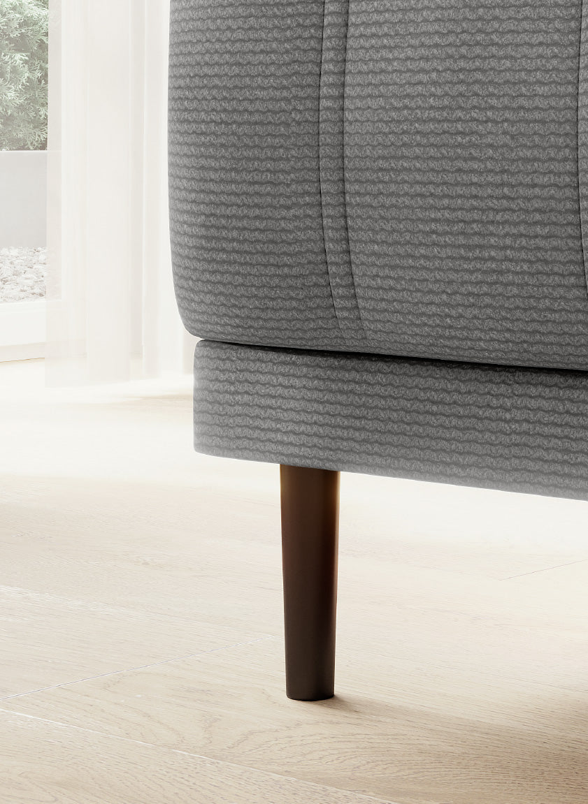 Canapé d’angle – Design moderne, appuis-tête réglables, lit d’appoint & coffre de rangement - Decora Home