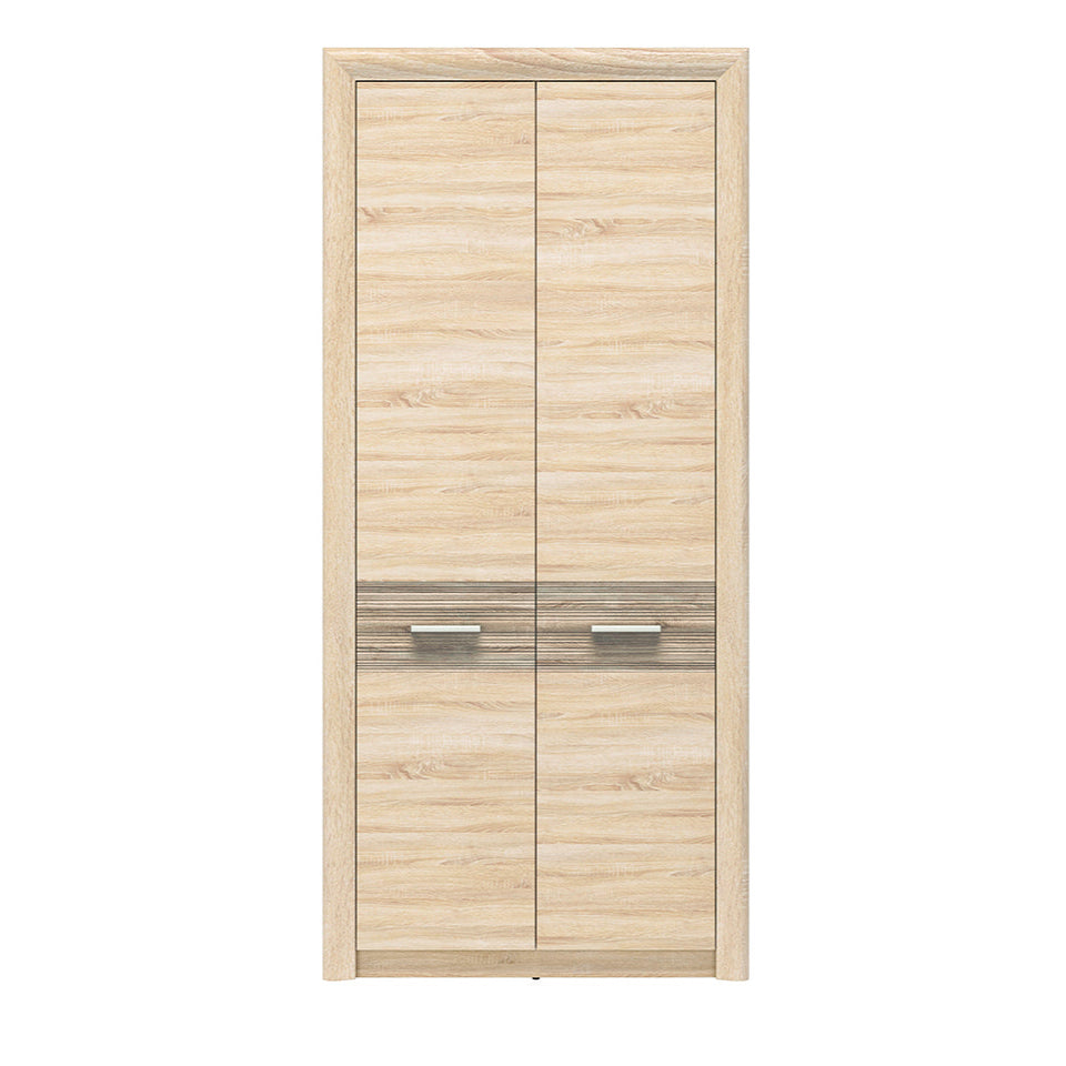 Garde-Robe Moderne – Sonoma Light & MDF Sonoma Truffe – 201 cm – Design Élégant et Pratique - Decora Home