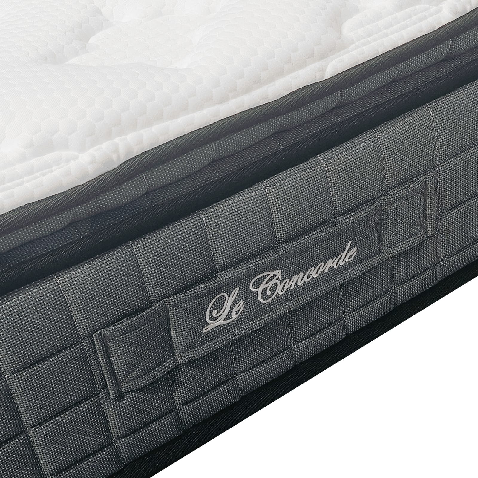 Matelas à Ressorts Ensachés Le Concorde – Confort Équilibré & Soutien Ergonomique (25 cm) - Decora Home