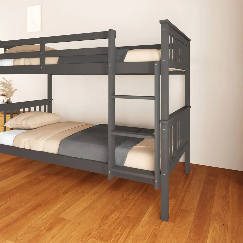 Lit superposé en bois Modèle 2+1 et 1+1 - Decora Home