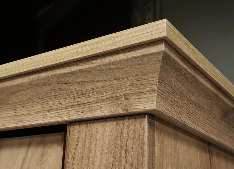 Commode, Buffet avec quatre tiroirs spacieux et meuble avec étagère - Decora Home