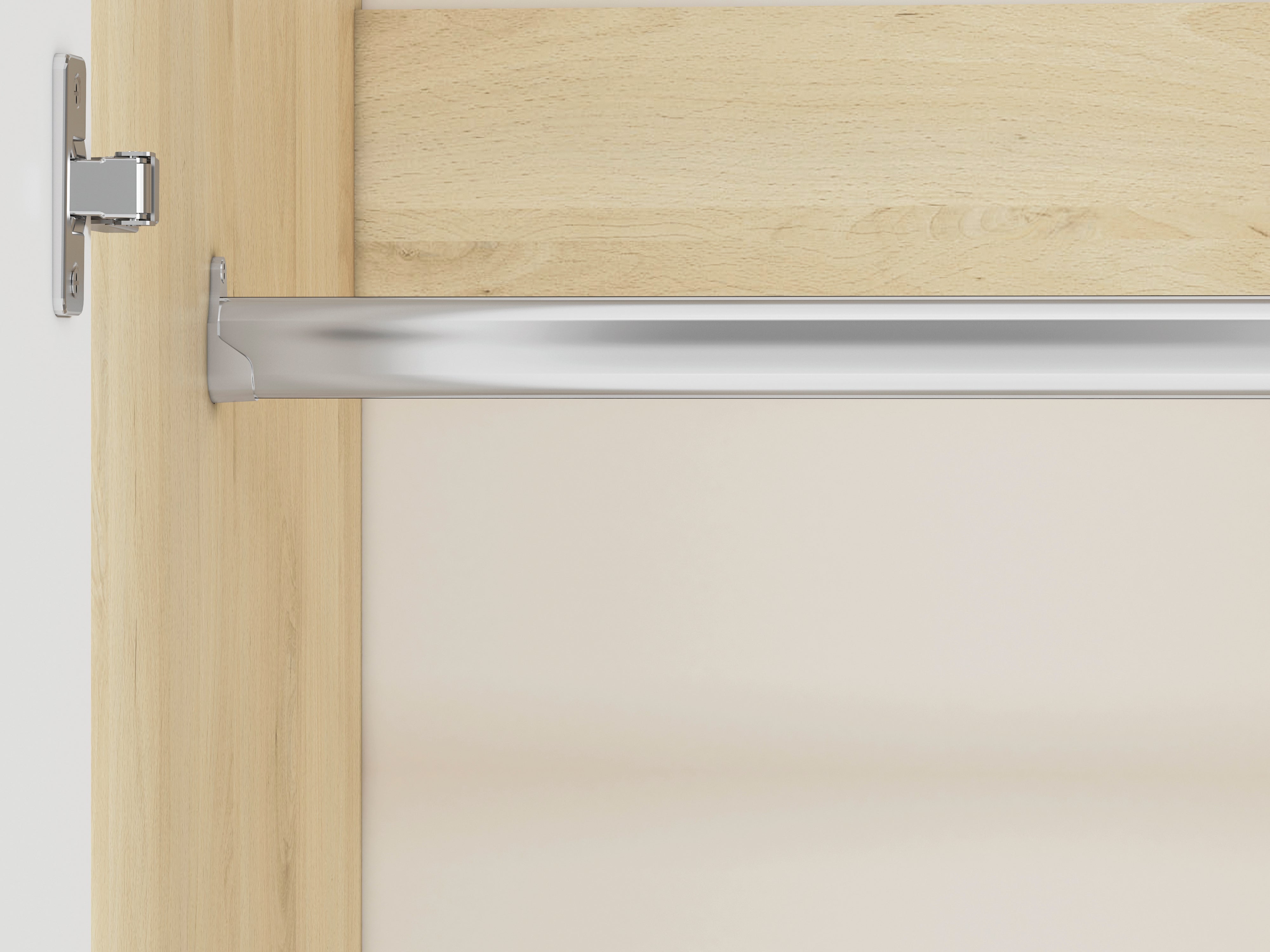 Etagère d'Angle Moderne Hêtre Fjord + Blanc avec Tiroirs Renforcés | Rangement Optimisé et Design Contemporain - Decora Home