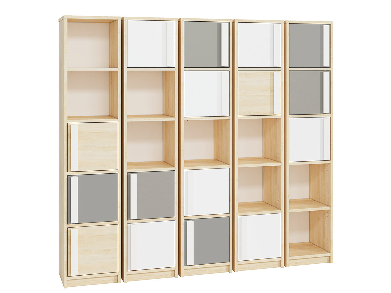 Étagère moderne en Hêtre des Fjords avec bordure ABS – Design élégant et haute résistance - Decora Home