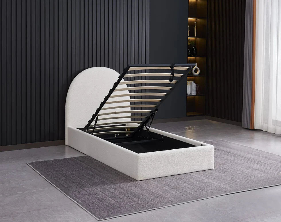 Lit Coffre Double Allegra – Élégance & Rangement Discret - Decora Home