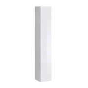 SWITCH VIII hanging wall unit, blanc brillant with chêne Wotan, slatted fronts — vue 5