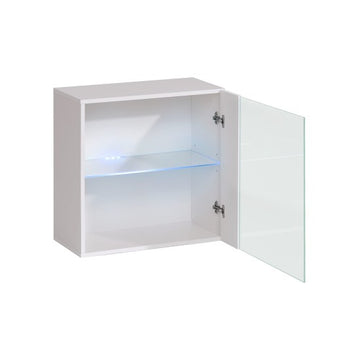 SWITCH XIX hanging wall unit, chêne Wotan, slatted fronts — vue 8