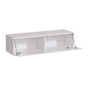 SWITCH II hanging wall unit, chêne Wotan, slatted fronts — vue 8