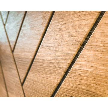 SWITCH XIX hanging wall unit, chêne Wotan, slatted fronts — vue 9