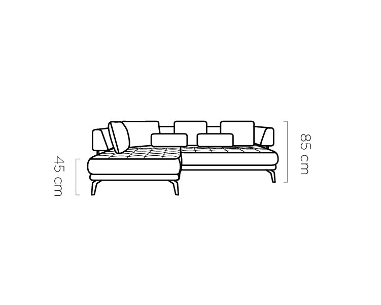 Canapé d'angle – Design Moderne et Confort Personnalisé avec Mécanisme Électrique - Decora Home