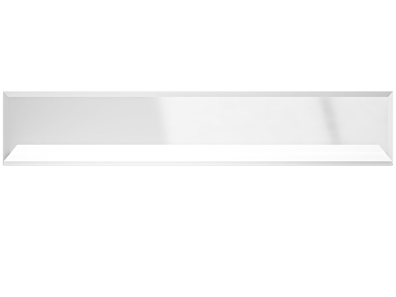 Étagère Murale – Élégance Moderne en Blanc Brillant avec Panneau Laminé Haute Qualité - Decora Home