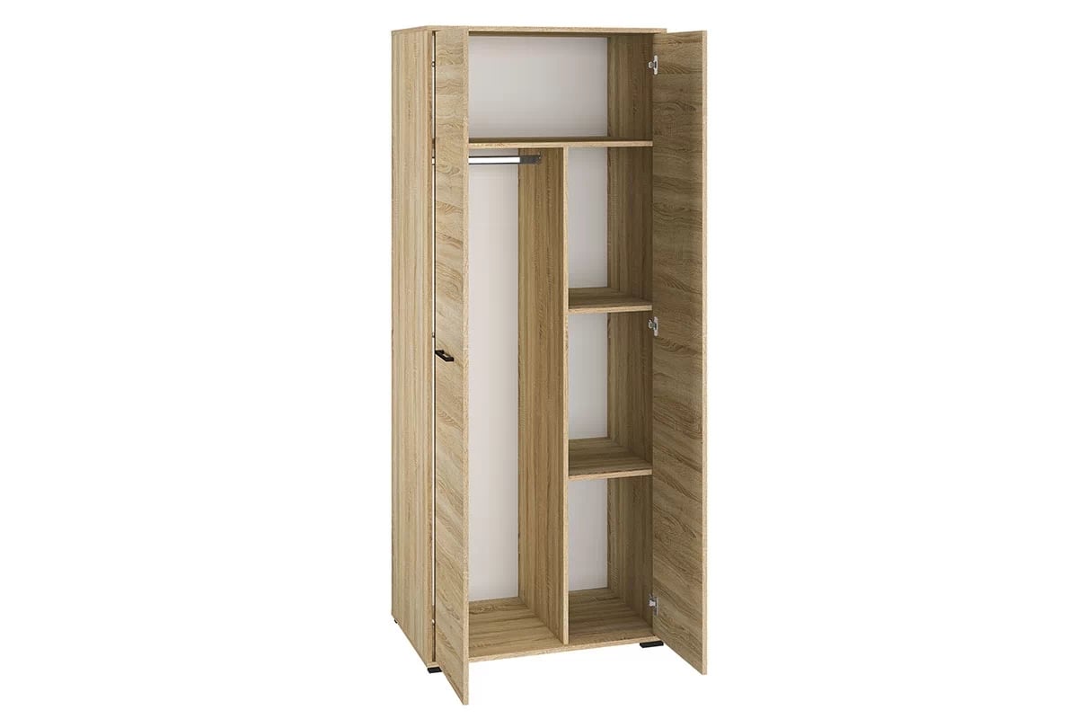 Armoire à deux portes pour le couloir - Sonoma clair - Decora Home